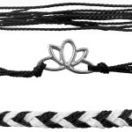 Softones VSCO String Wave Bracelets for Women Girls Handmade Colorful Waterproof Adjustable Braided Beach Bracelet Set for Women